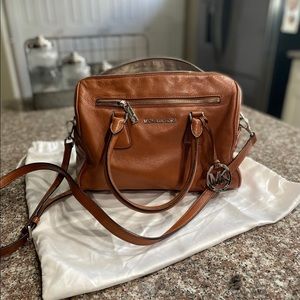 Michael Kors brown satchel